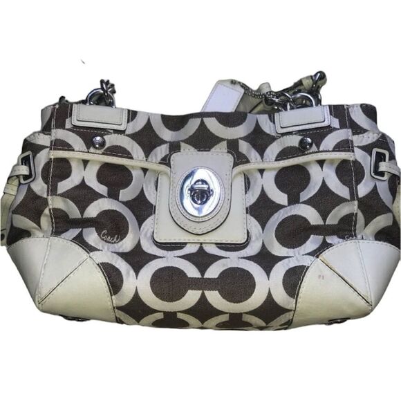 ✨2xHP✨COACH
Signature Satchel Bag✨  - Picture 1 of 6